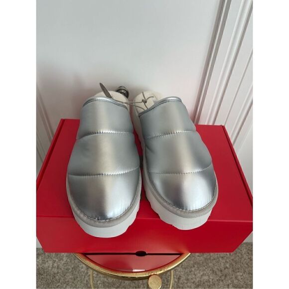 Anthropologie‎ Puff Slides Slip On Mules size 10-11 - Picture 2 of 9